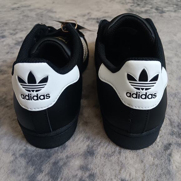 ADIDAS ORIGINALS SUPERSTAR BLACK WHITE EG4959 MEN'S 5 - Picture 9 of 13